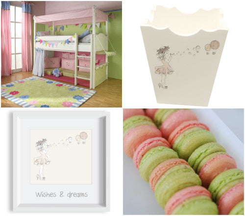 Pink and green Room Ideas