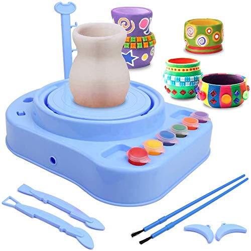YONGSHUO Pottery Wheel for Kids, Do Art Pottery Studio,Arts and Crafts for Kids Toys Ages 8 9 10 11 12 Air-Dry Clay Refill - Great for Crafts and Home Activitie,Educational Toy Home School