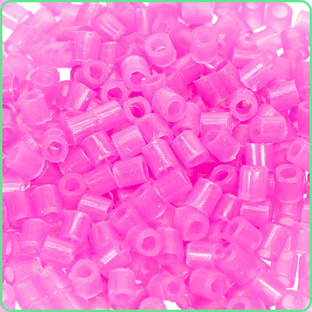 Glow-in-the-dark Fuse Beads for Perlers 8 Colorful Options perler Brand  Compatible Melty Beads 5mm 1000, 3000 or 6000 Beads 