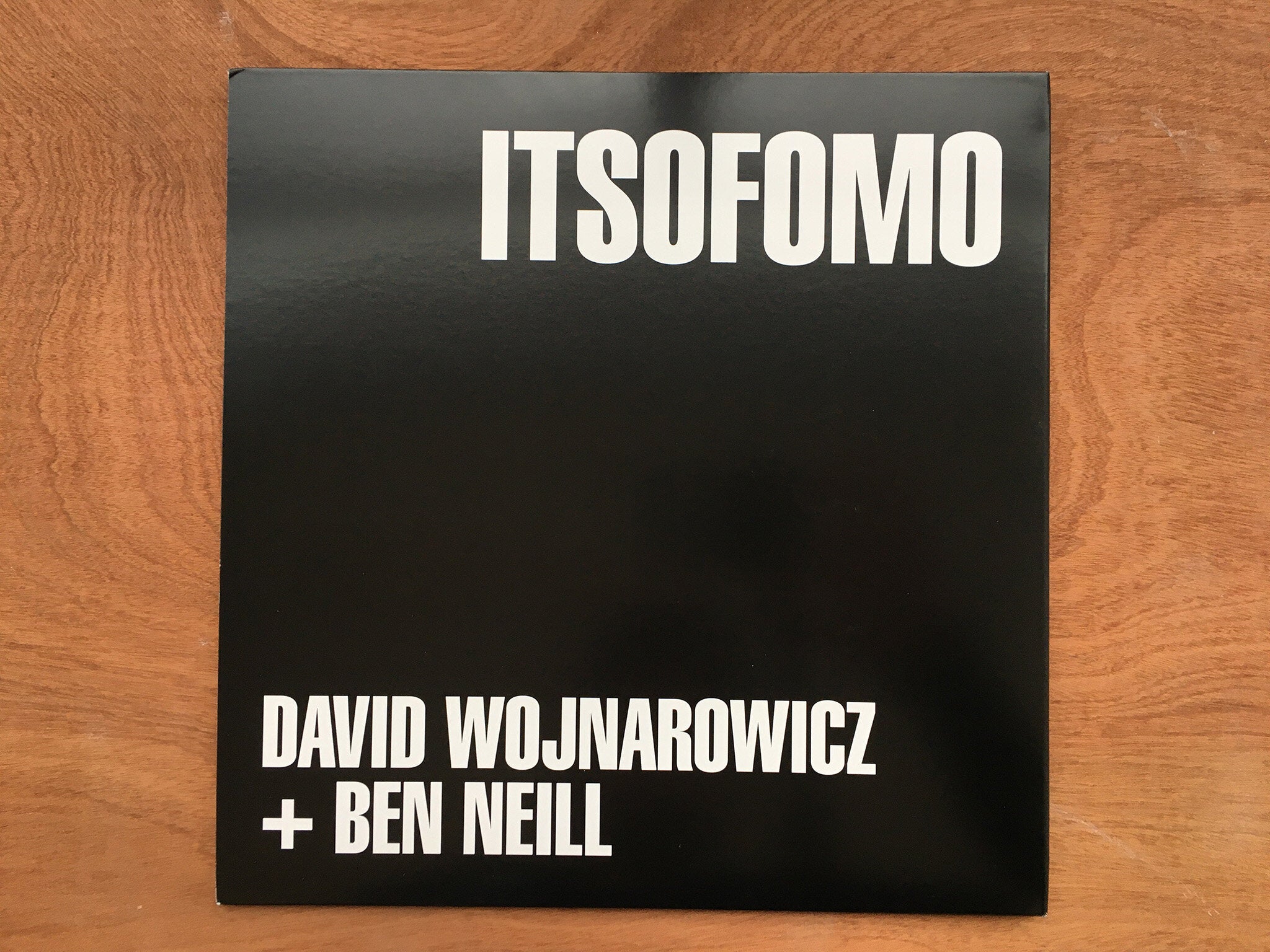 ITSOFOMO 2xLP by David Wojnarowicz and Ben Neill