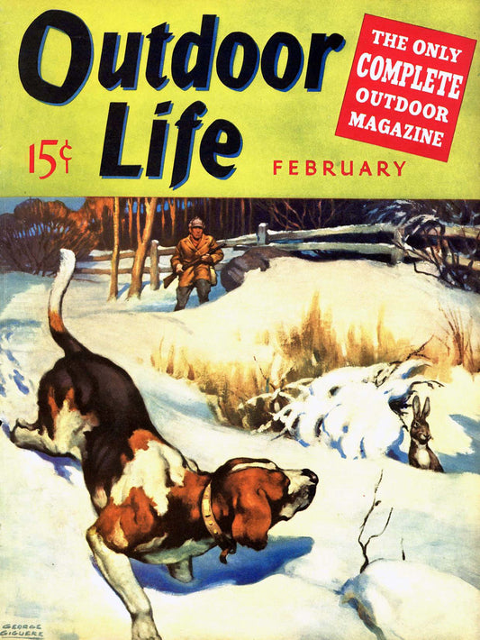 1940年2月户外生活封面印manbetx米兰刷