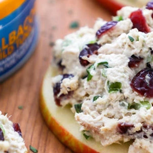 Cranberry Apple Tuna Salad Bites