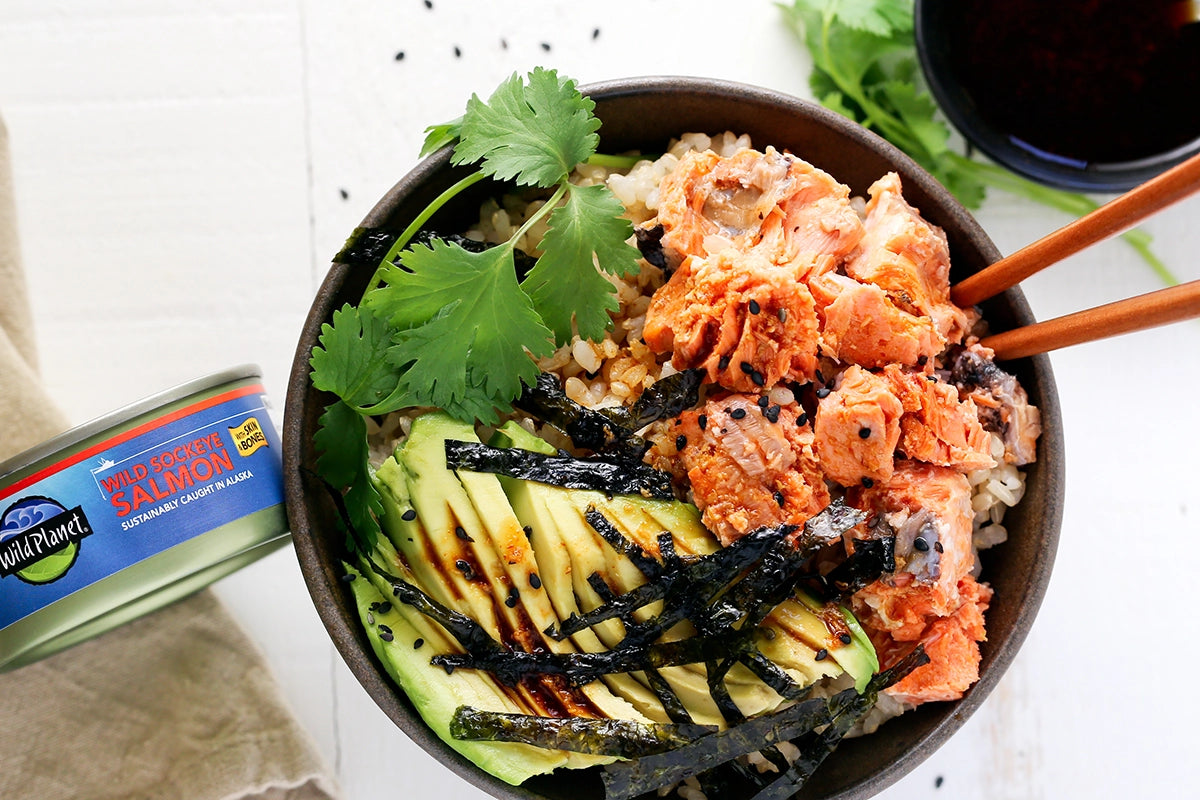 Wild Salmon Sushi Bowl