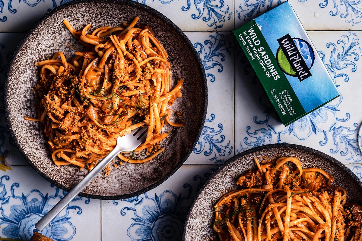 Sicilian Fennel & Sardine Pasta