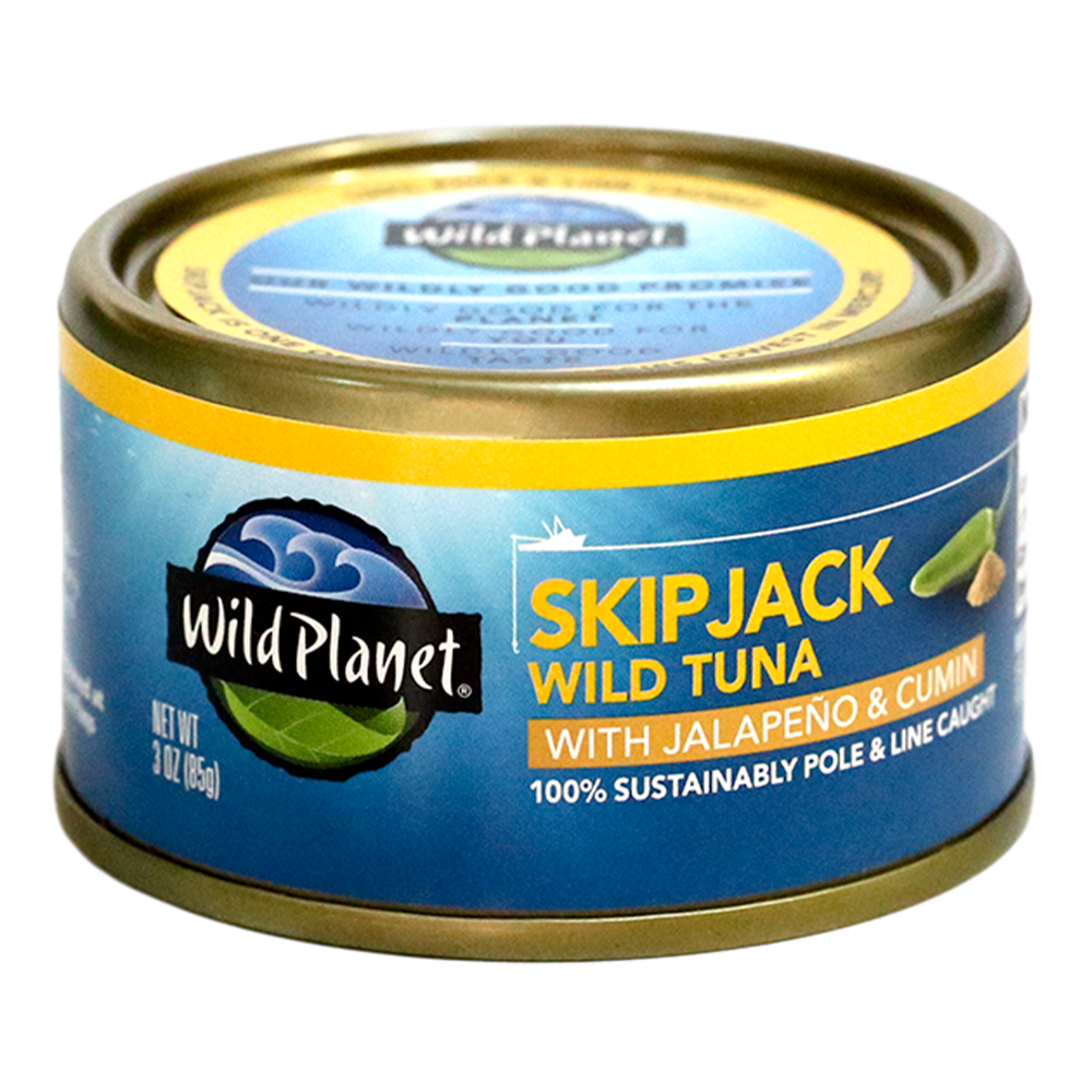 Skipjack Tuna with Jalapeño & Cumin - Wild Planet Foods