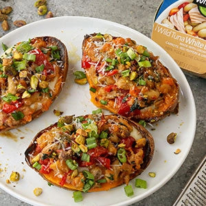 Sweet Potato Tuna Melts