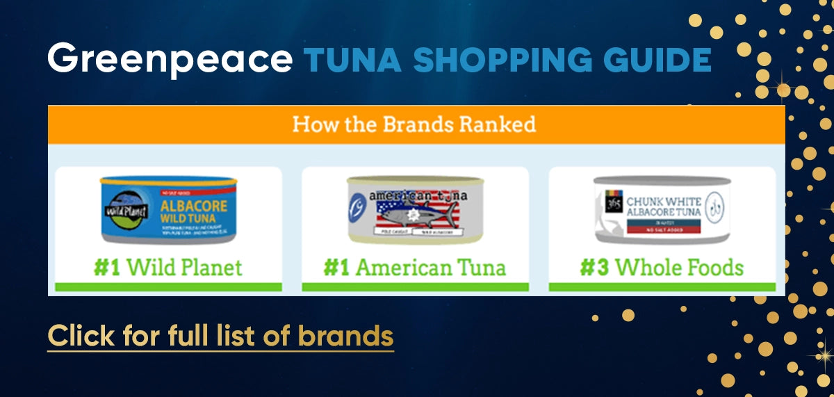 Wild Planet timeline 2015 and 2017: Greenpeace Tuna Shopping Guide