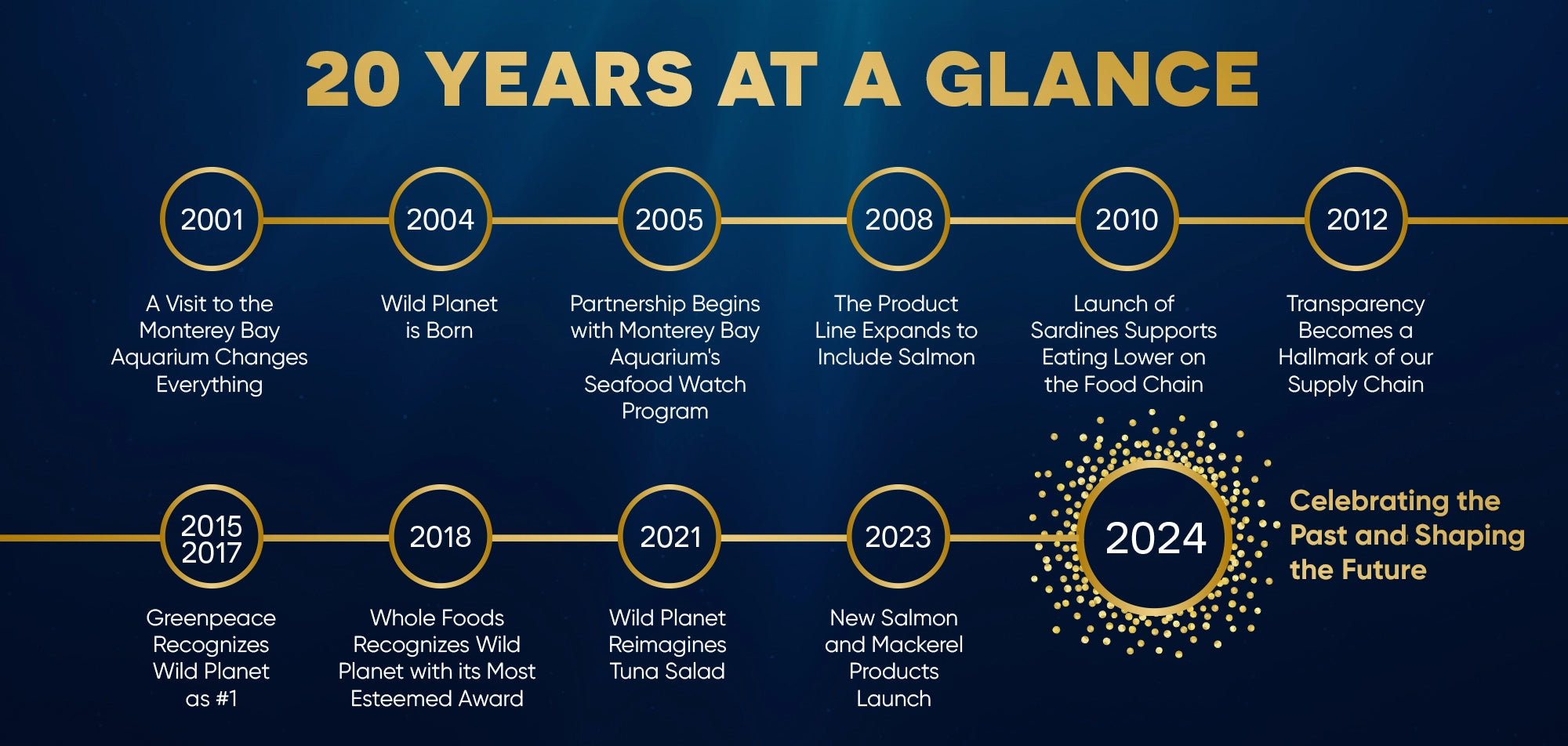 Wild Planet timeline: 20 years at a glance