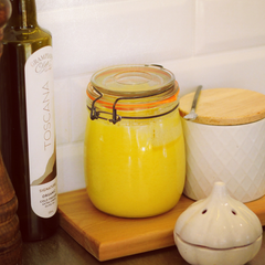 homemade ghee for healthy fats