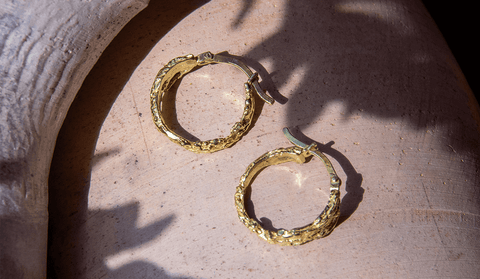 recycled gold handmade jewellery