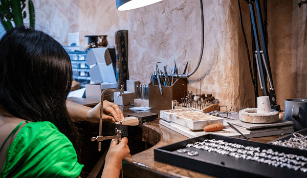 handmade jewellery welding