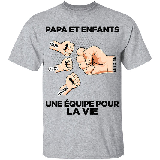 Ce Papa Papi Appartient, Bose de Poing Papa - Cadeau Personnalisé