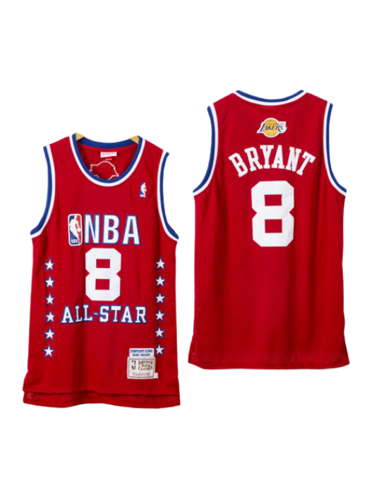 Men's Western Conference Kobe Bryant Mitchell & Ness Red 2003 All-Star  Hardwood Classics Authentic Jersey