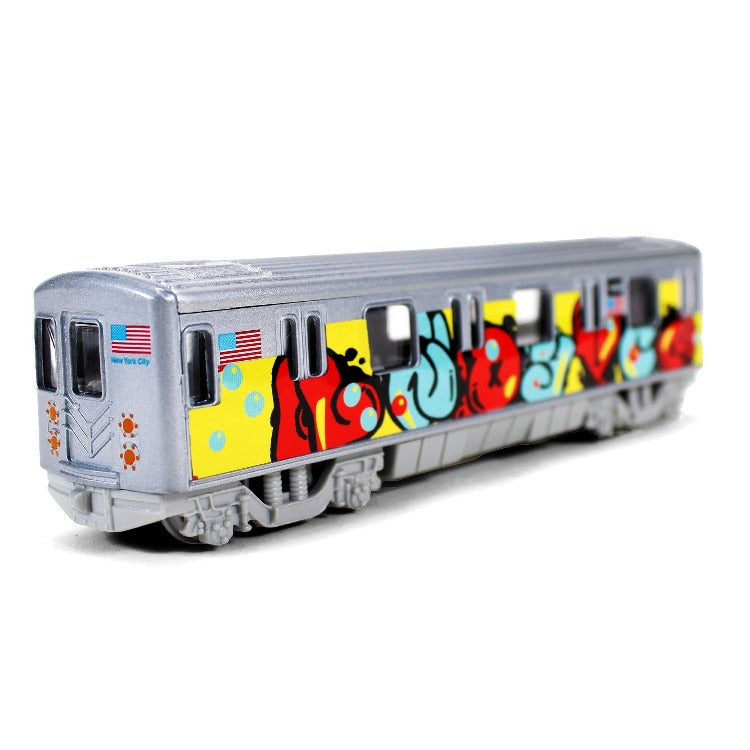 Die-Cast Urban Artwork Subway Model Train (8x2