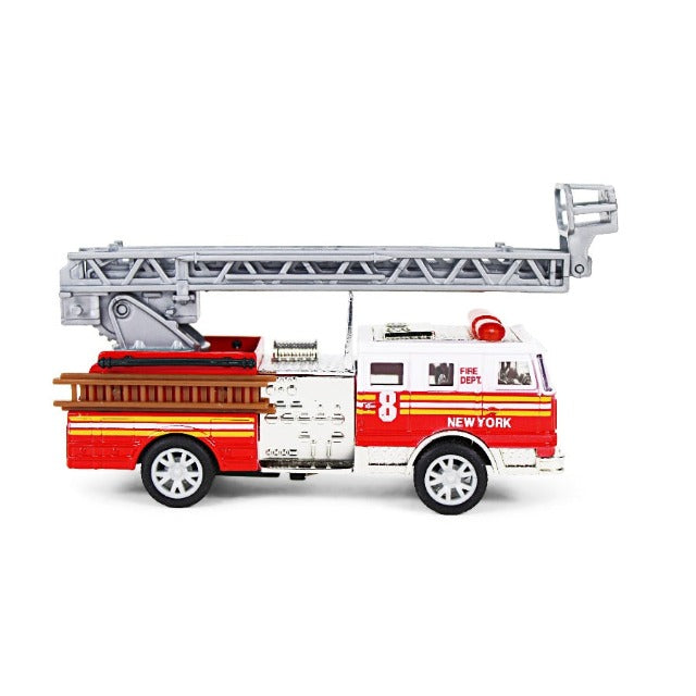 Toy Fire Truck w/ Extendable Rescue Ladder