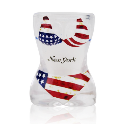 Adult Crew Length Big Apple New York Socks | White/Red NYC Socks 