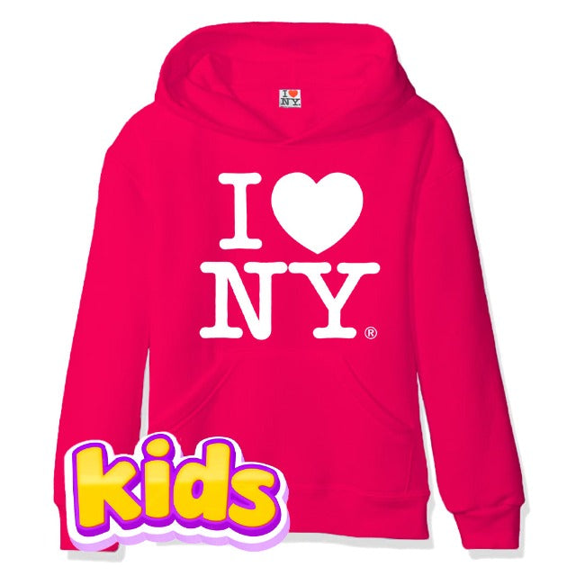 Kid's I Love NY Hoodie | I Love NY Gift Shop Apparel (8 Colors)