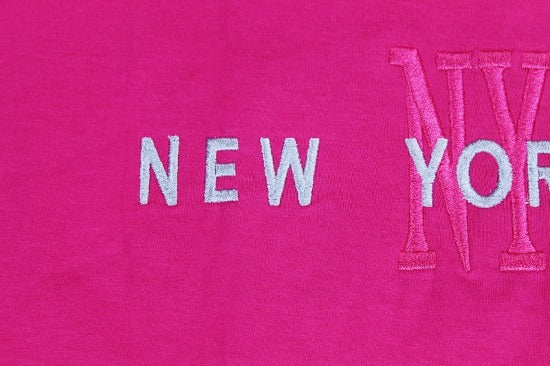 Embroidered Fashion New York T-Shirt | NYC T Shirt (8 Colors) [S-3XL]