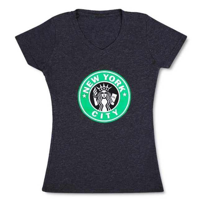 Women's Starbucks NYC Tee l New York T Shirt | NYC T-Shirt