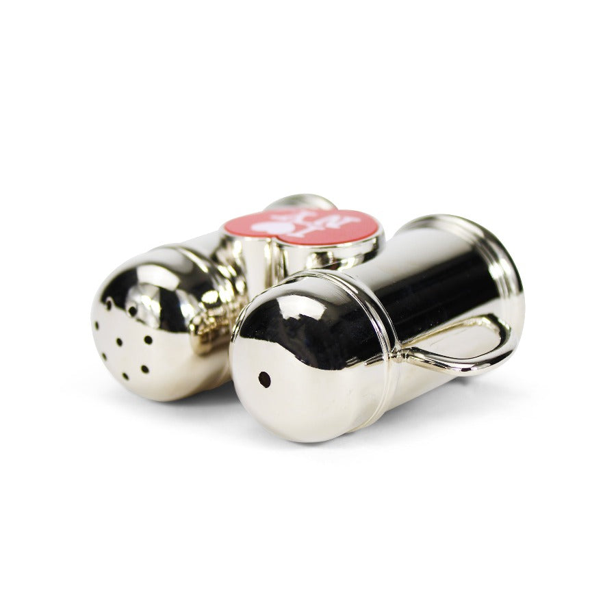 Stainless Steel Magnetic I Love NY Souvenir Salt & Pepper Shaker