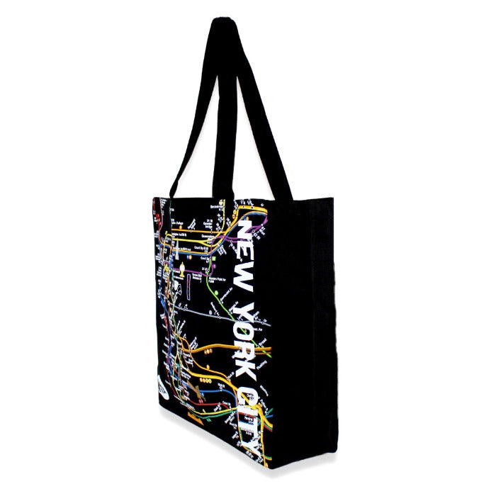 Official New York City MTA Tote Bag | Subway MTA Souvenir (2 Colors)