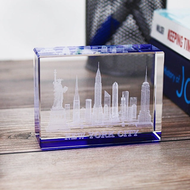 3D Blue Base Manhattan 