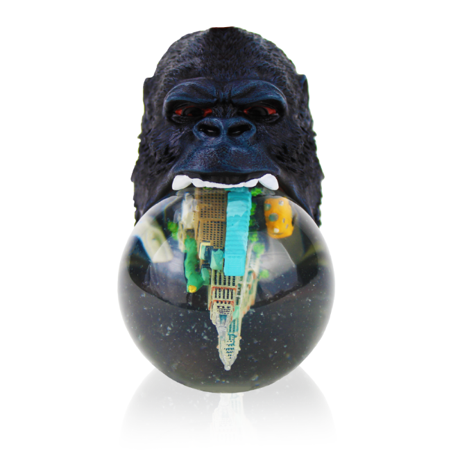 45MM or 65MM King Kong New York Snow Globe | NYC Snow Globe | New York Gift