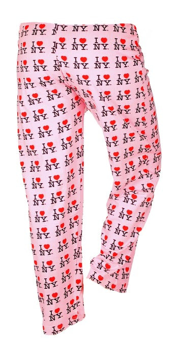 I Love NY Pajama Pants | I Heart New York Souvenir (5 Colors)