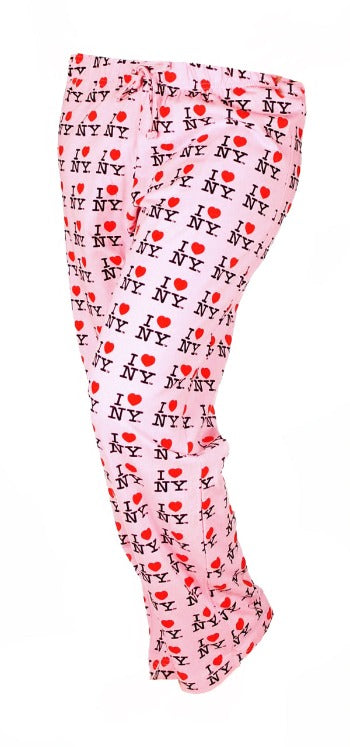 I Love NY Pajama Pants | I Heart New York Souvenir (5 Colors)