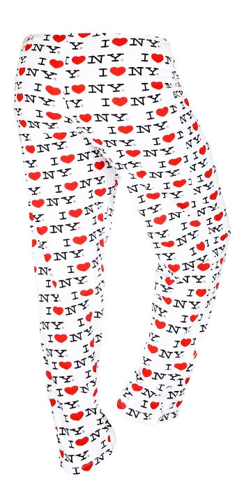 I Love NY Pajama Pants | I Heart New York Souvenir (5 Colors)