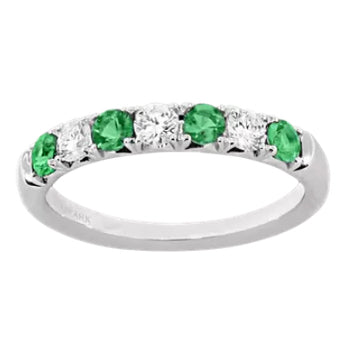 Diamond & Emerald Band