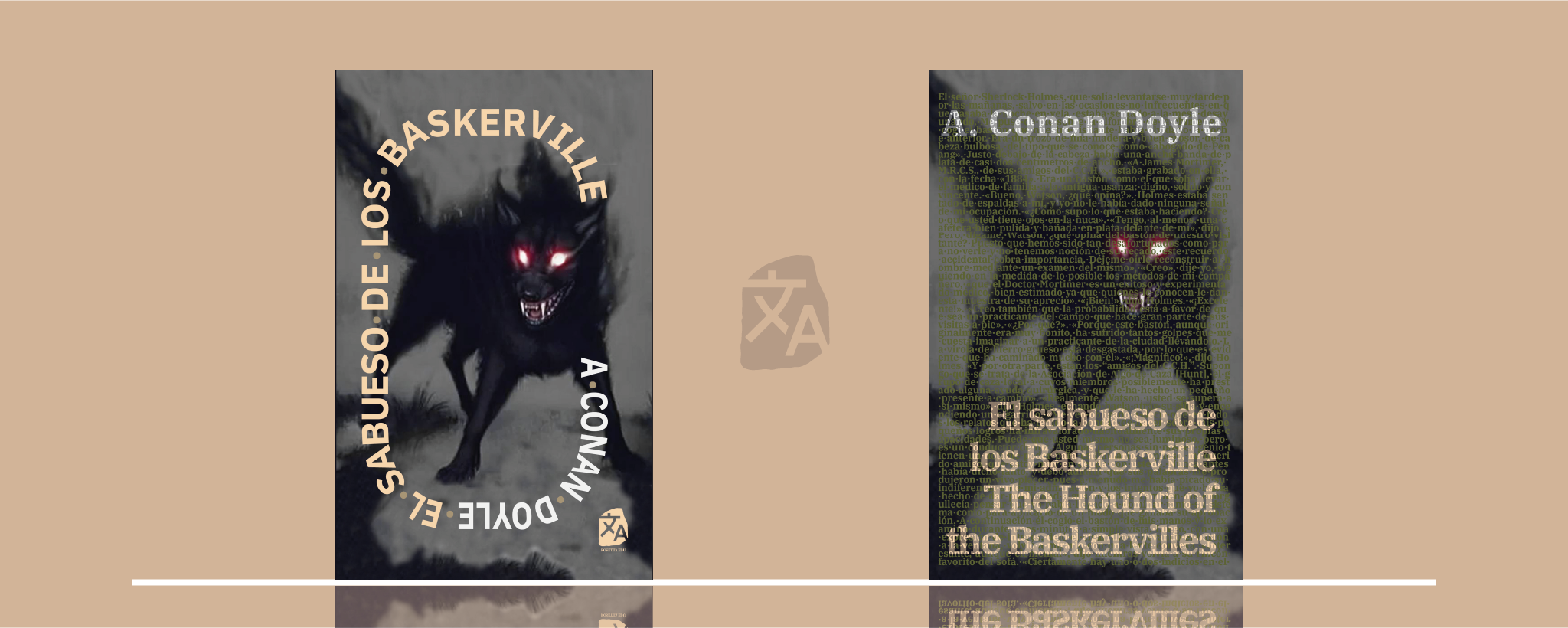 Portadas de El sabueso de los Baskerville