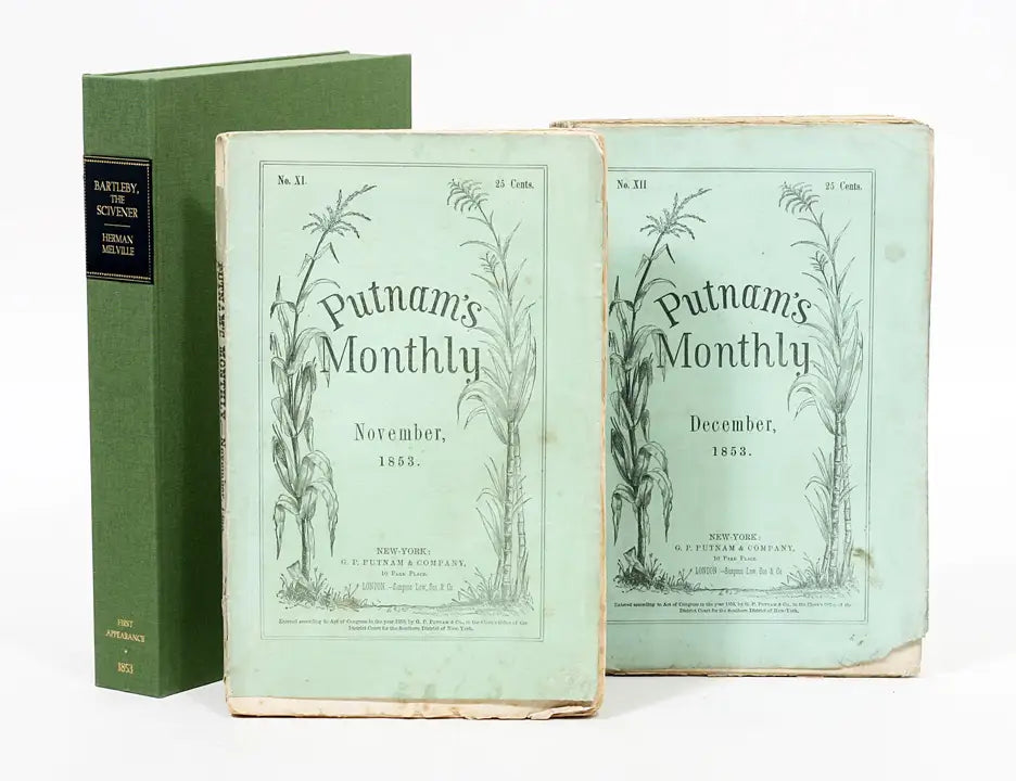 Primera edición de Bartleby, el escribiente - 1853 - Manhattan Rare Book Company