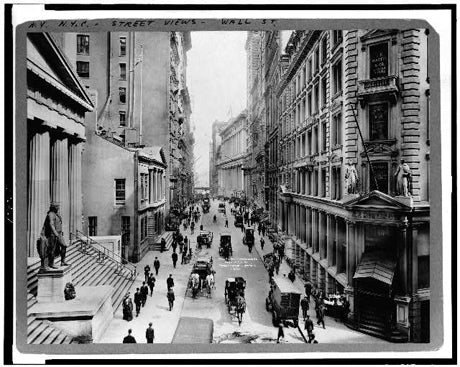 Wall Street, c. 1911 - Library of Congress