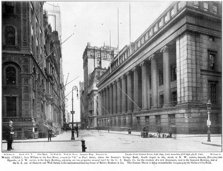 Wall Street - 1908 - The Skyscraper Museum