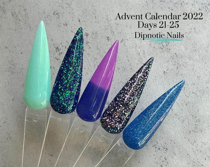 Ethereal Purple Fine Glitter Nail Dip Powder – Dipnotic Nails