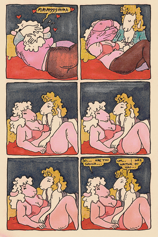 Lesbian Sheep Syndrome cartoon