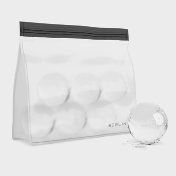 BERLINZO Premium Clear Ice Ball Maker - 2-inch Round Ice Balls for Whiskey  Mold - Crystal Clear Ice Maker Sphere - Clear Ice Ball Mold with 2 Storage  Bags Included - 8 Balls - Yahoo Shopping