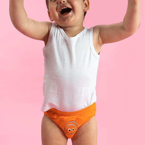 Potty training pants for toddlers - Clownfish design