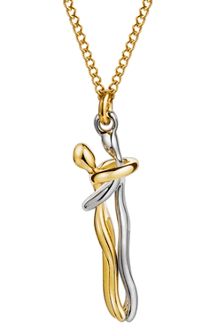 Gold Hug Necklace – Love&Crafted