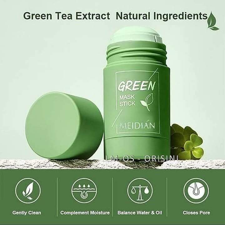 Green tea cleansing mask