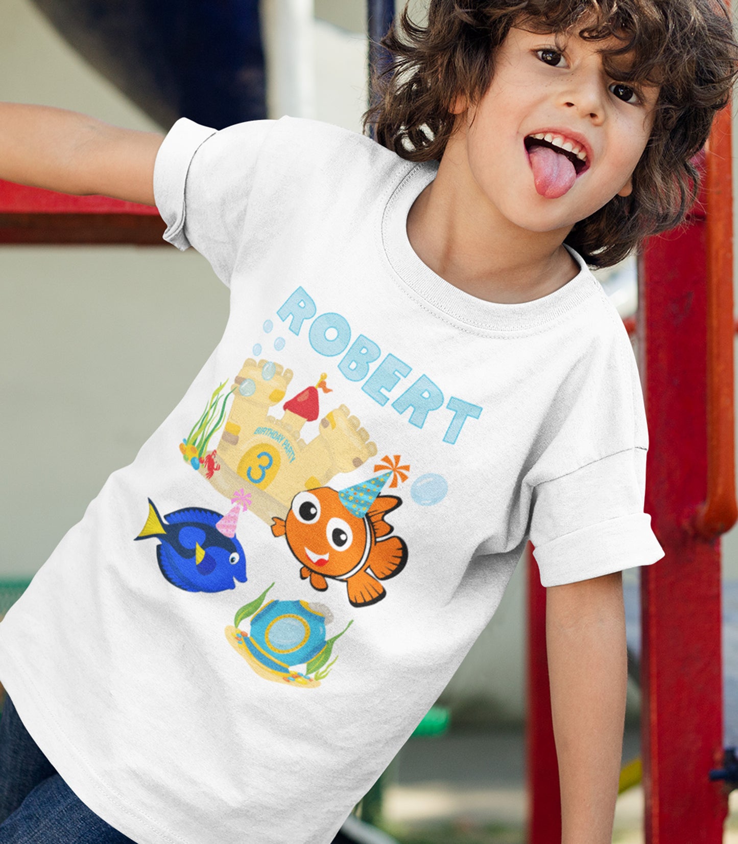 Finding Nemo Custom Birthday Shirt