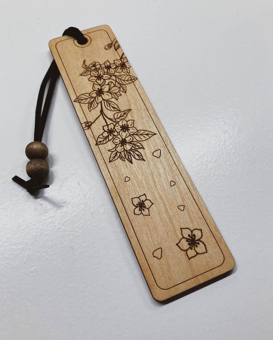 Sunflowers Wooden Bookmark