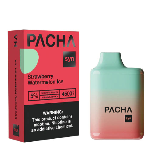 Pachamama Disposable 4500 Strawberry Watermelon Ice | MadVapes