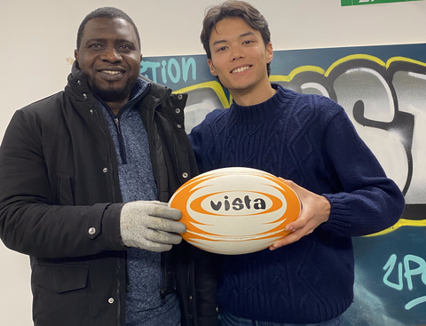 Ballon de rugby, Cadeau d'affaires, Ballon de rugby personnalisé recyclé