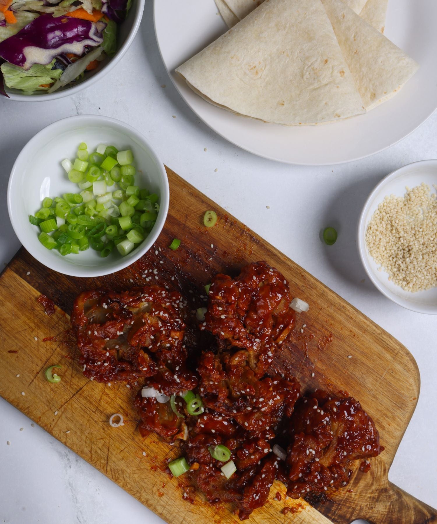 Vegan Korean Fried Chick'n