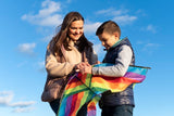 Mum & child with a rainbow kite