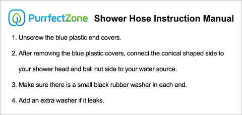 shower hose installation