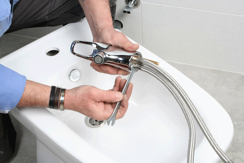 bidet installation