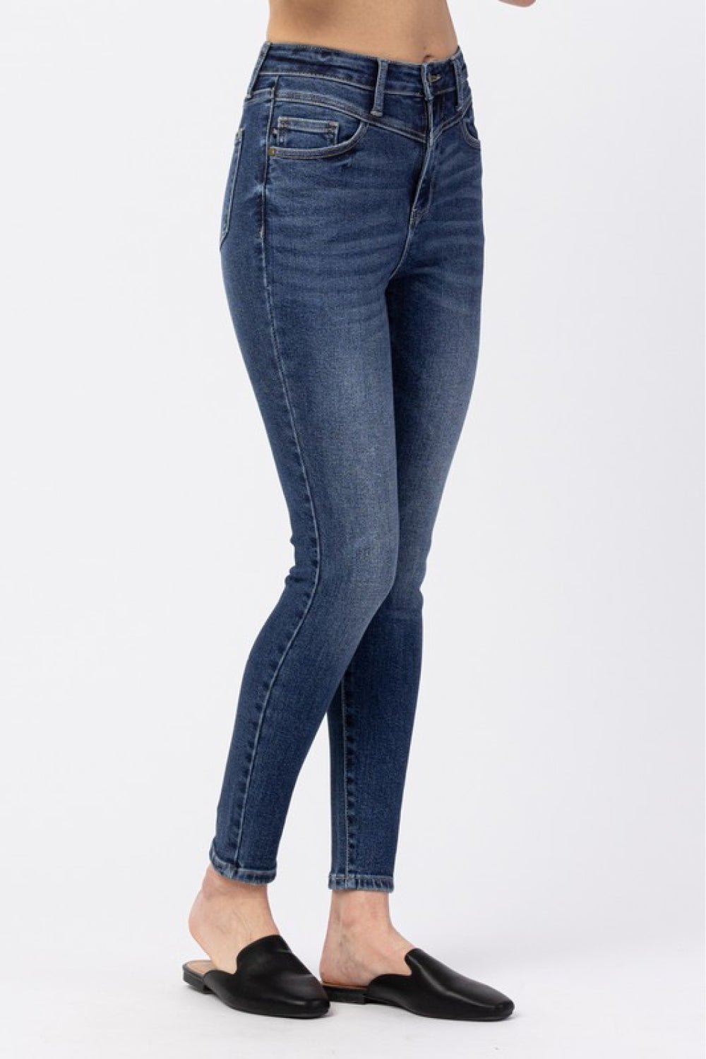 Judy Blue Full Size High-Rise Ankle-Length Jeans - Fashion Girl Online Store